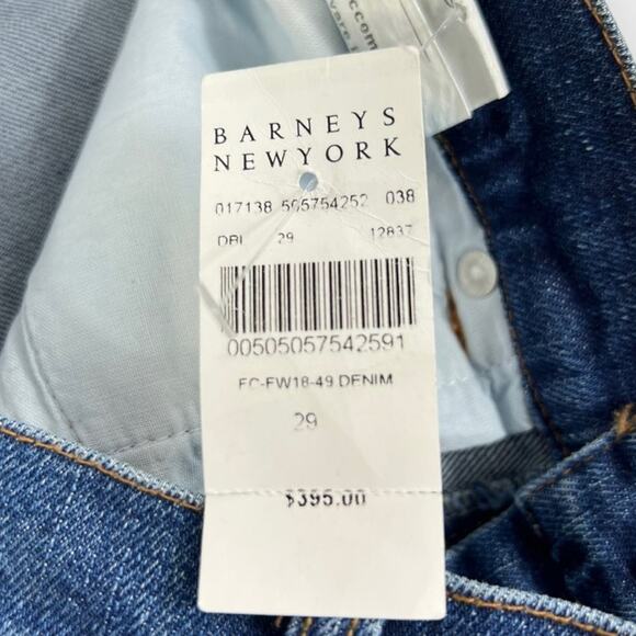 Forte Dei Marmi Couture Zipper Butt Straight Leg Jeans Size 29 NEW - Picture 7 of 11